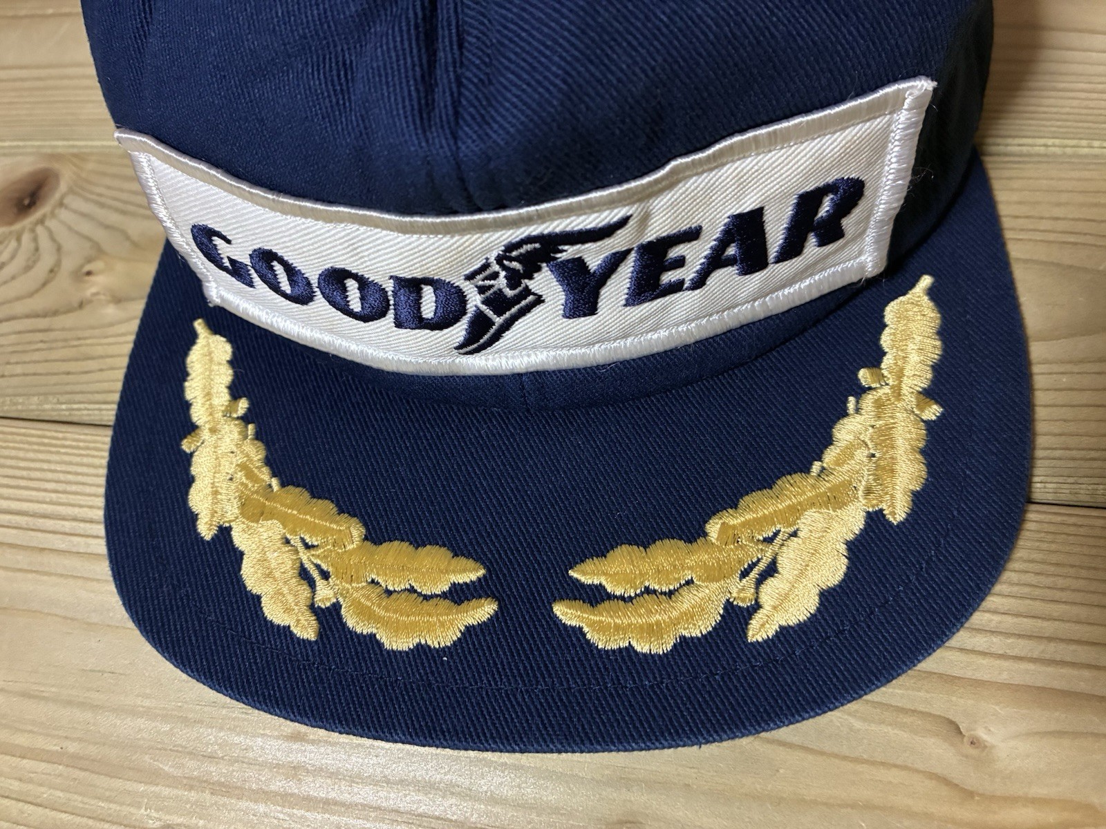 Goodyear Tire Racing Vintage Hat Cap Formula 1 Motorcycle Snapback Made In Japan