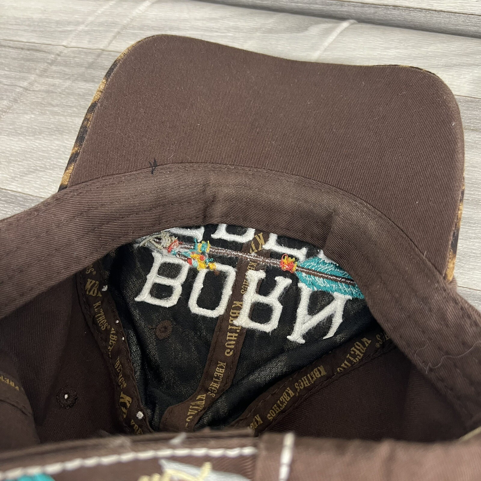 KBETHOS Baseball Cap Hat Womens Brown Adjustable Cheetah Born Free Boho Festival