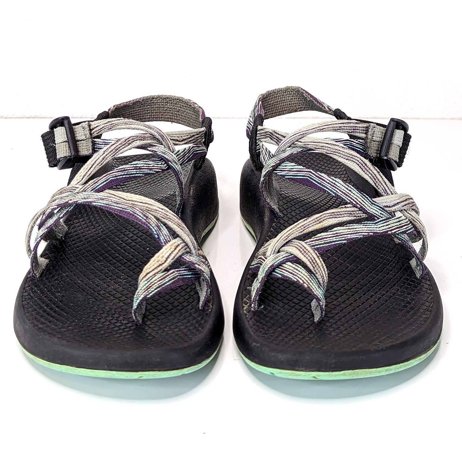 Chaco Womens ZX/2 Sandals Pixel Weave Classic Hiking Outdoor Gorpcore Toe Loop 8