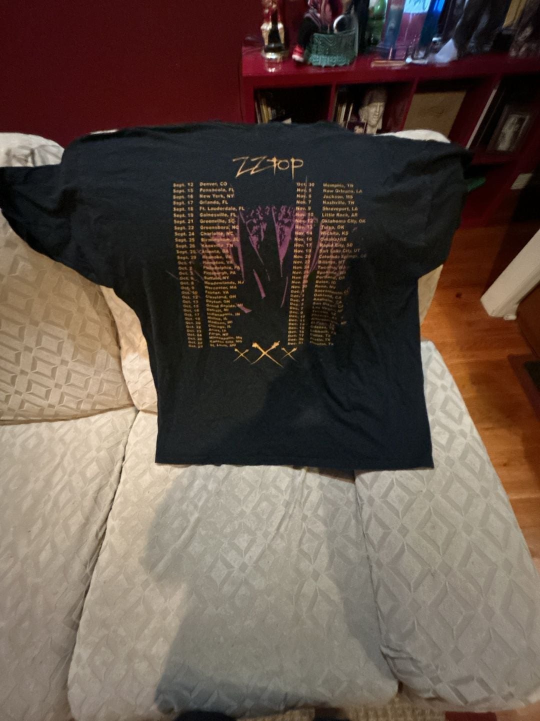 Vintage 1999 ZZ Top XXX Tour Concert Band T-Shirt