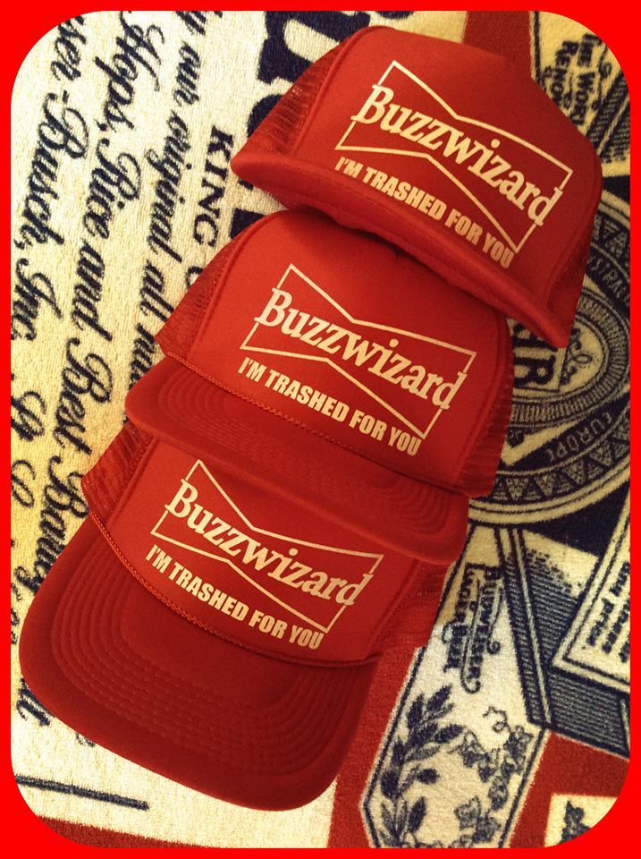 Buzzwizard Budweiser vintage beer trucker hat coors patch jacket shirt sweatshir