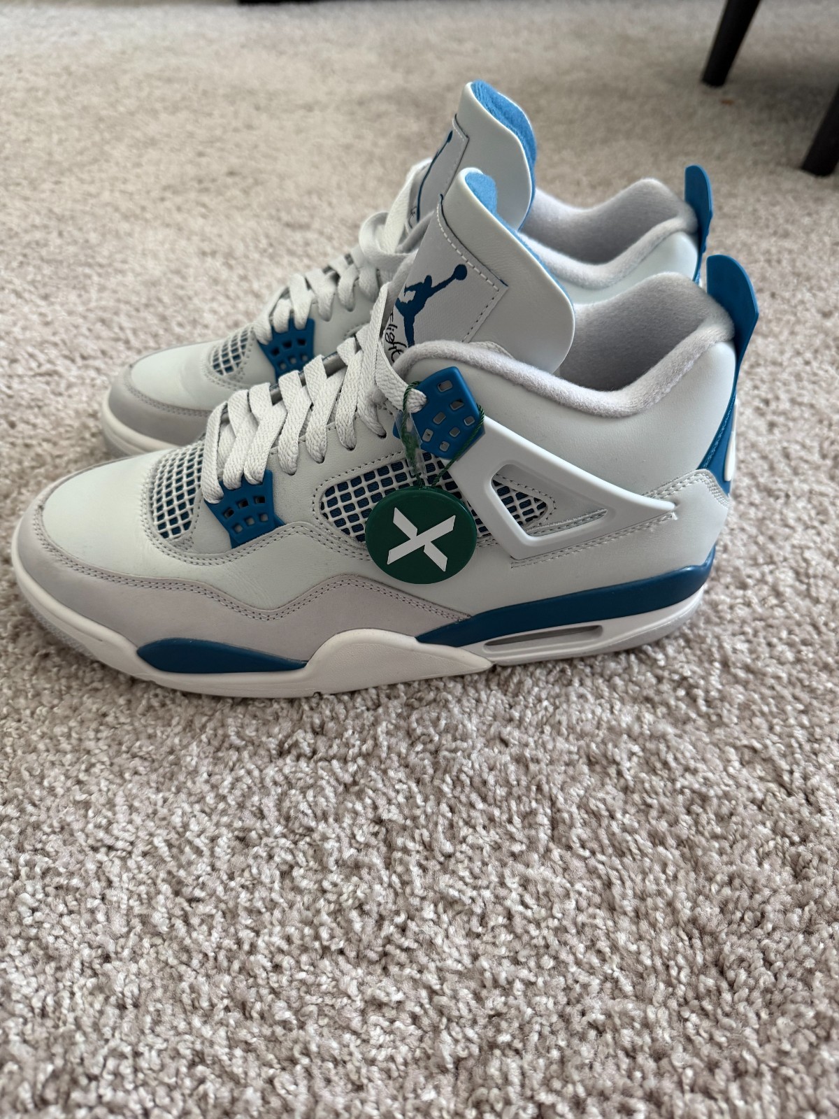 Size 10 – Air Jordan 4 Retro 2024 Military Blue