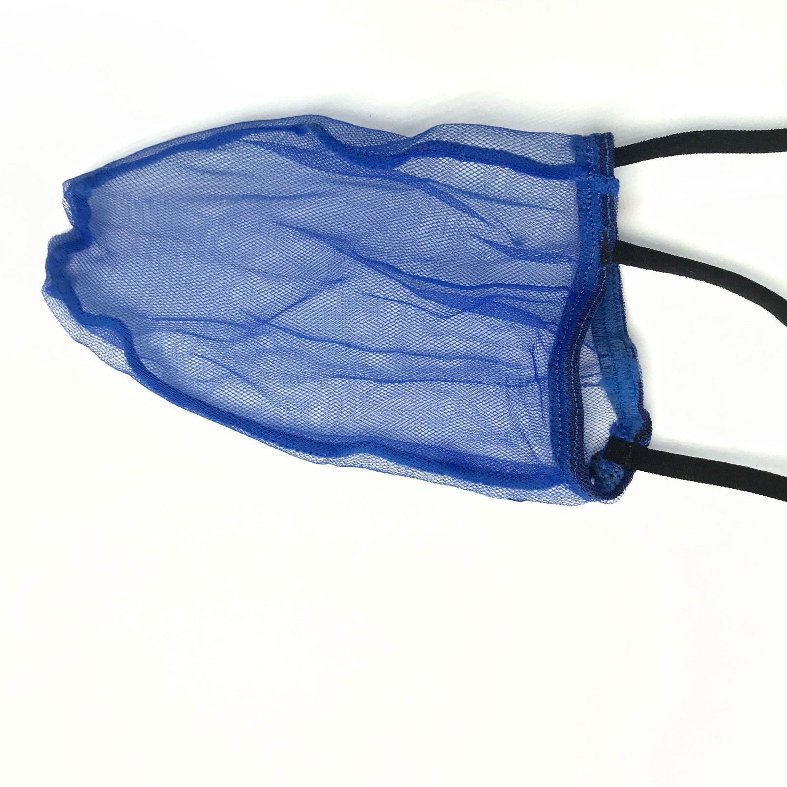 K142 SEXY MEN STRING POSING POUCH Thong C-thru Spider Net Bigger pouch