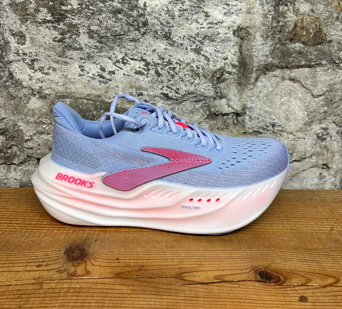 BROOKS GLYCERIN MAX WOMEN 120436 1B 447 Blue Heron/Diva Pink/White NEW IN BOX
