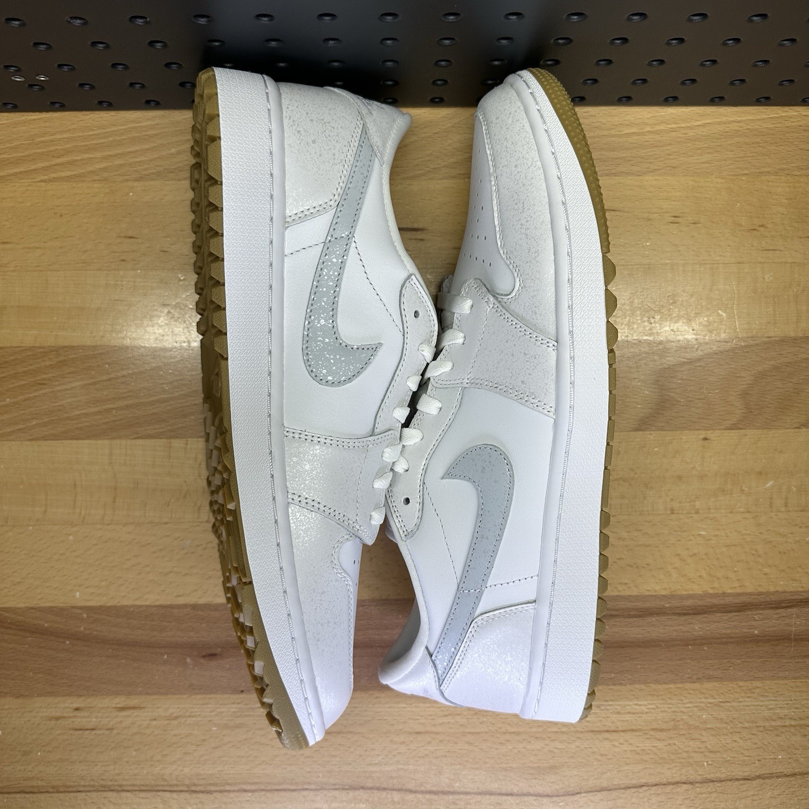 Nike Air Jordan 1 Low G Golf White Gum Shoes DD9315-111 Men’s Size 10.5