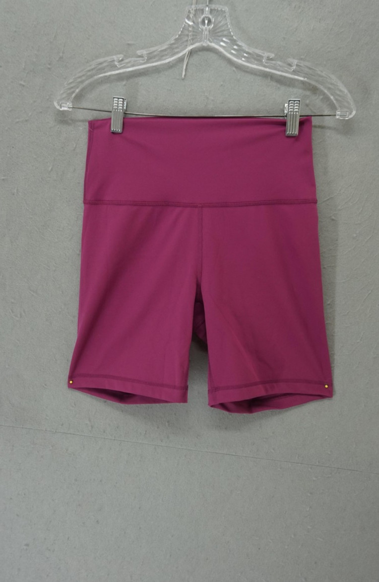 Yogalicious Lux Everyday 7″ Shorts Womens Medium Pink High Rise Yoga Athletic
