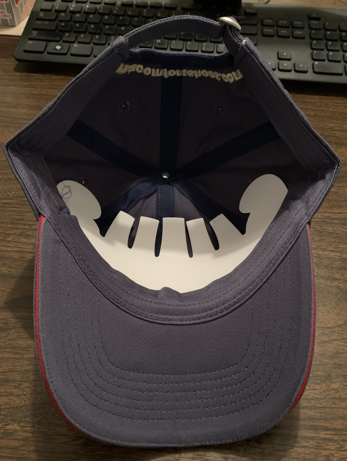 Dr. Comfort Adjustable Cap Hat Sz. OSFM NEW Navy