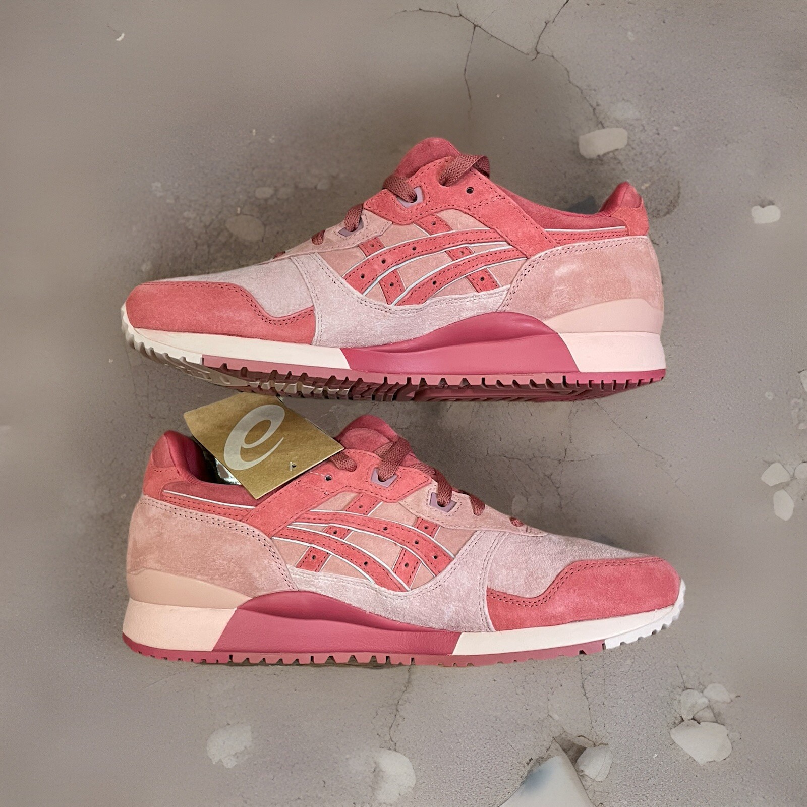 Asics x Concepts Gel Lyte III OG Otoro Sneakers Coral Men’s Size 9.5 NEW