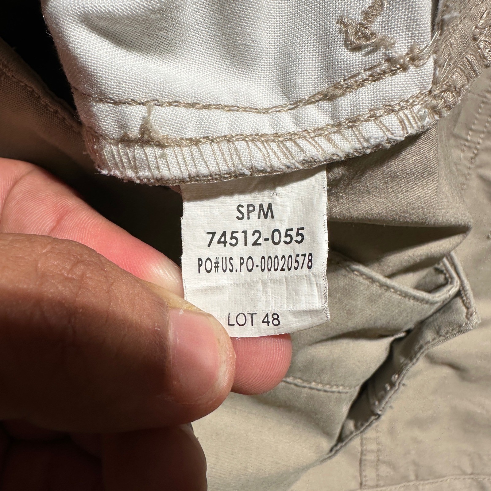 5.11 Tactical TDU Cargo Pants Mens 30×30 Khaki Ripstop Work Military 74512-055