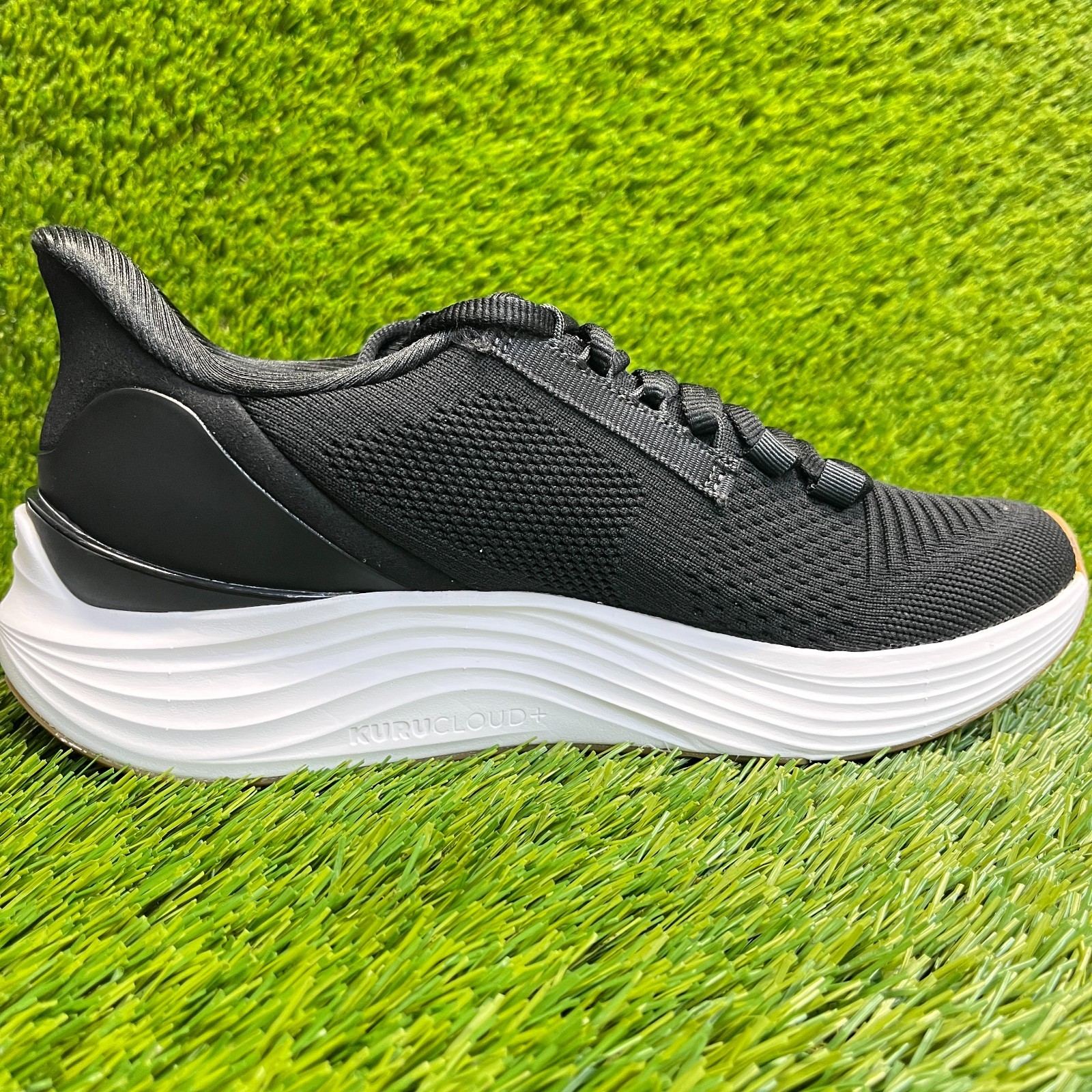 Kuru Atom 2 Womens Size 8.5 Black White Athletic Running Walking Shoes Sneakers