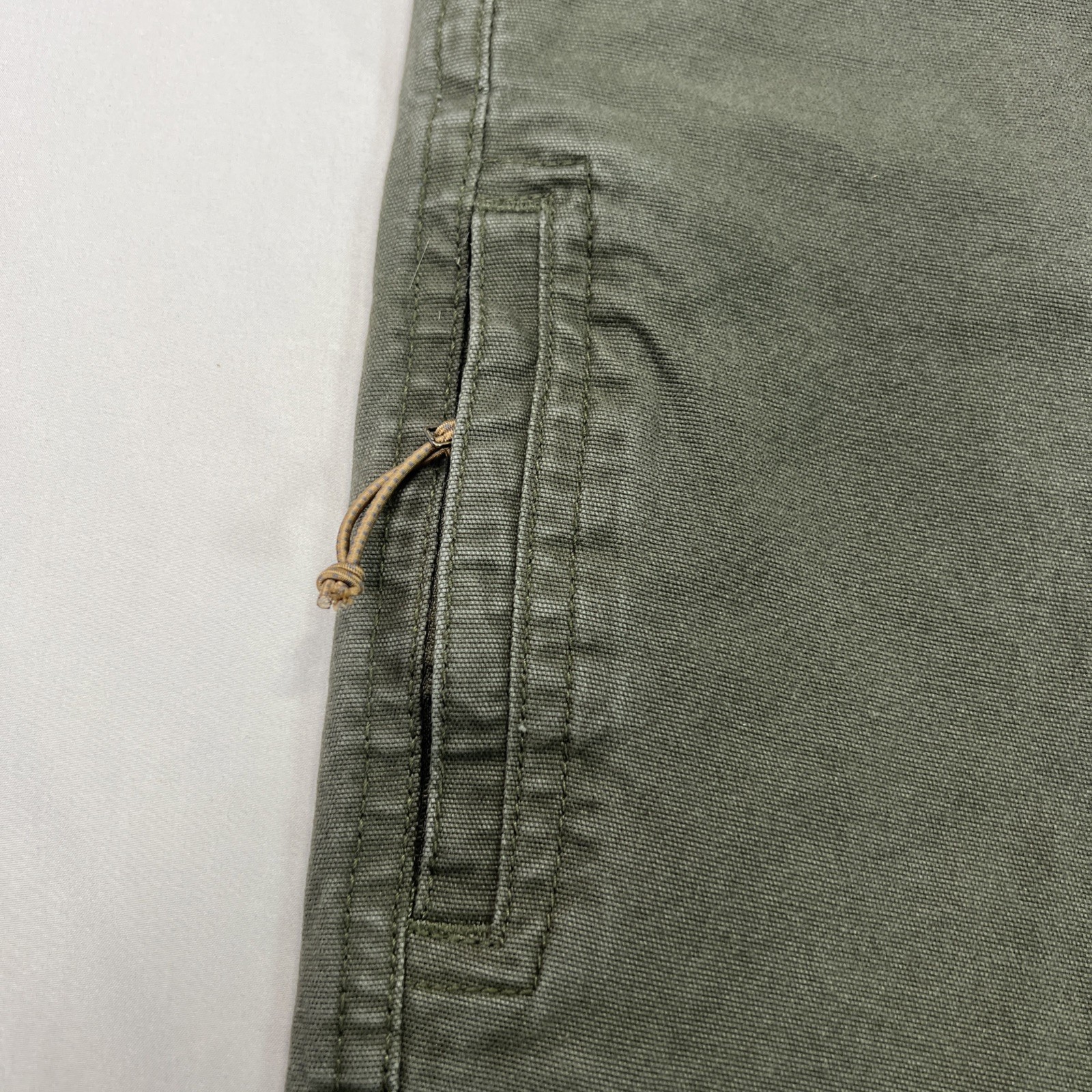 Legendary Outfitters Canvas Pant Mens 40×30 Tag 40×32 Green Outdoor Workwear
