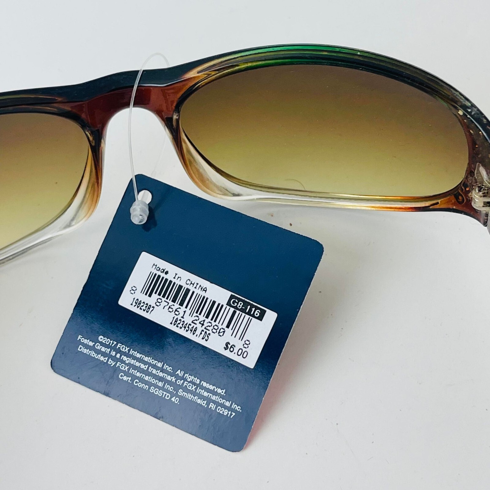 Fashion Sunglasses For Women Rectangular, 100% UVA/UVB Protection Brown Gradient