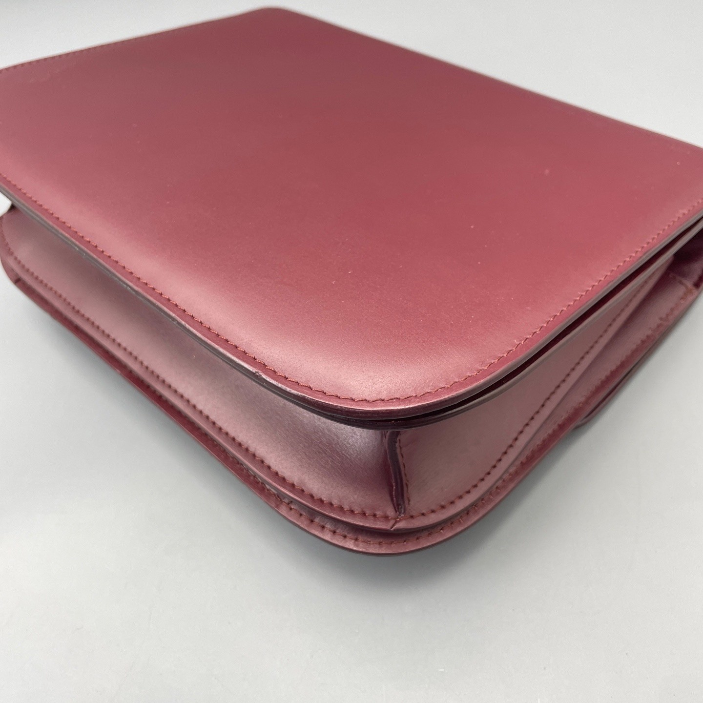 Celine Pre-Owned Authentic Luxury Handbag Burgundy 24*18*7cm