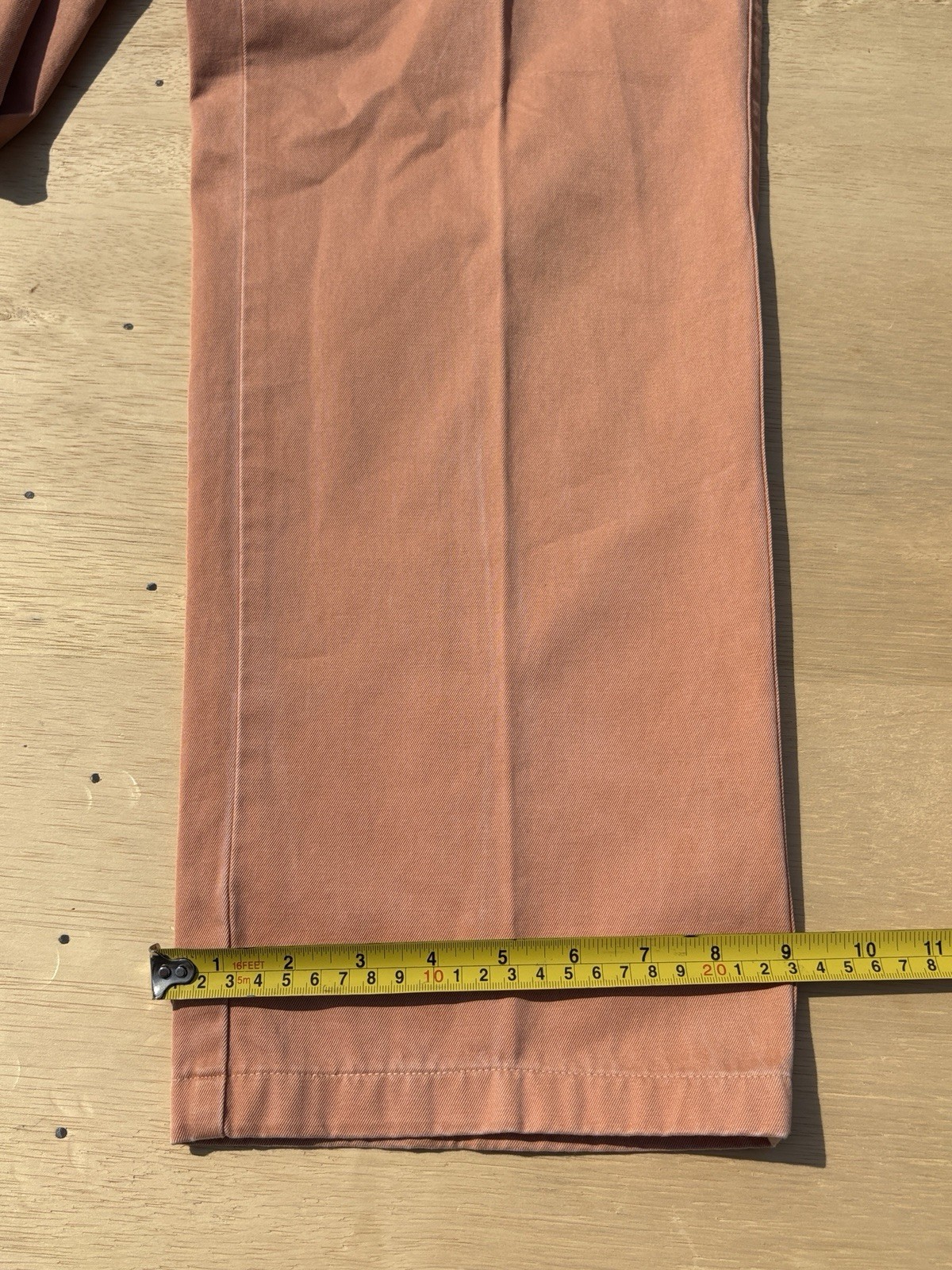 Peter Millar Flat Front Chino Pants Papaya Orange-Pima Cotton Size 36