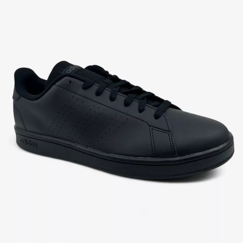 Adidas Advantage Base Triple Black Mens Shoes Athletic Sneakers GW9284 Multi Sz