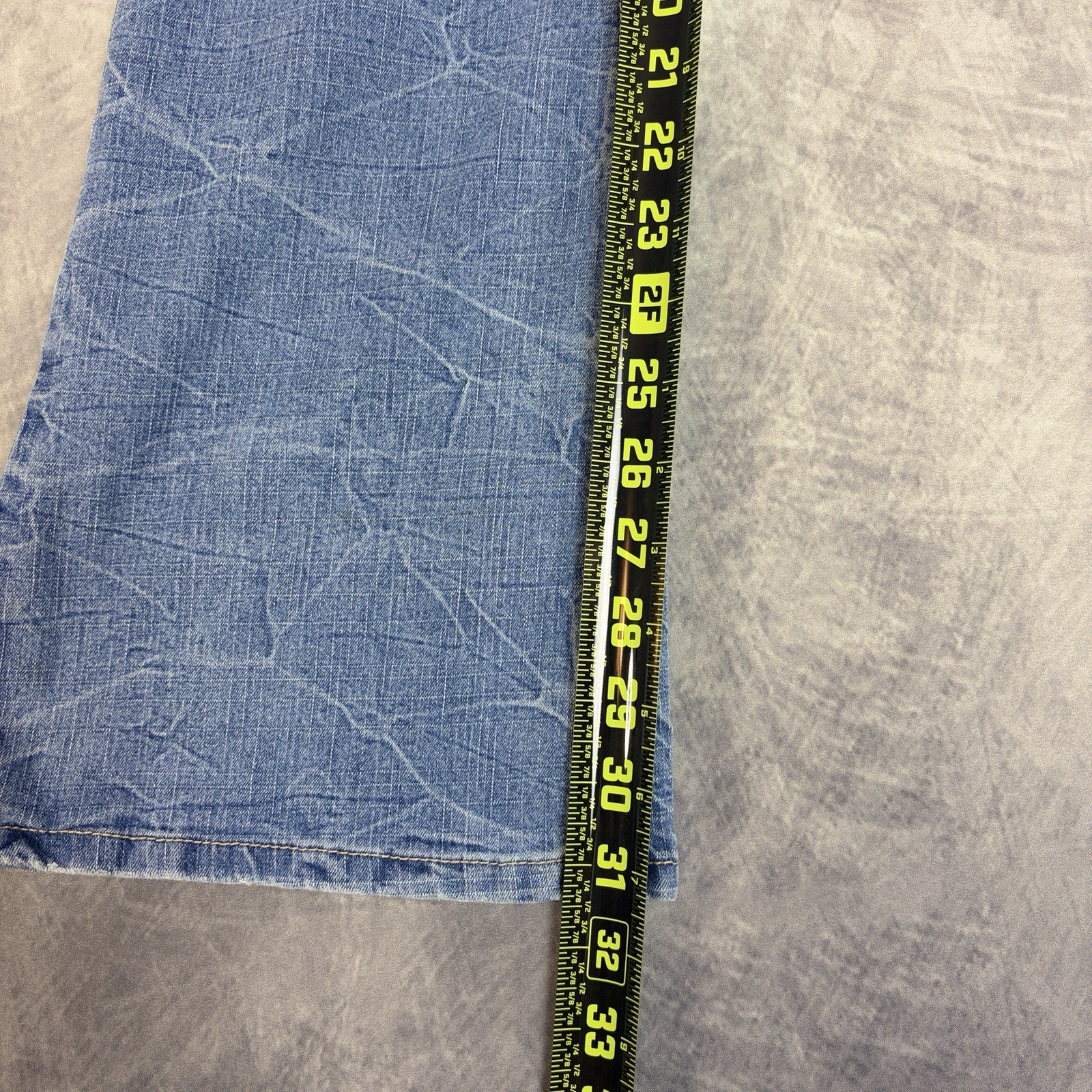 Y2K Vintage Bongo Fabulous Flare Jeans Juniors 5 Light Wash Low Rise