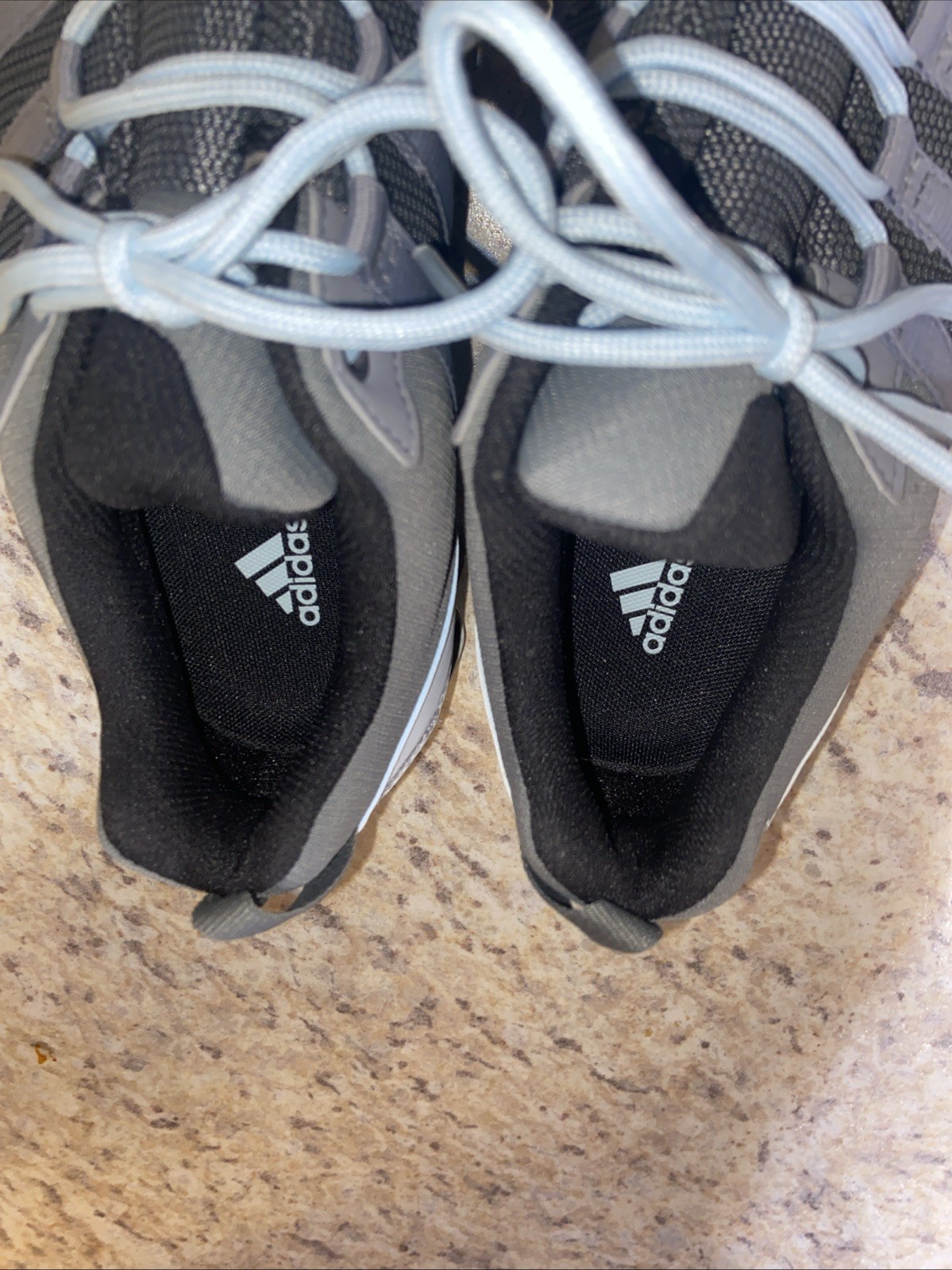 Adidas AX2S Low Top Women Hiking Shoes Gray Blue Size 9