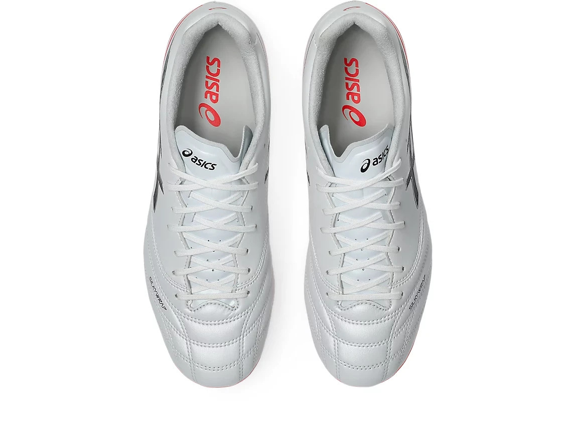 ASICS DS LIGHT PRO AG 1103A127 102 White Flash Red Soccer Cleats