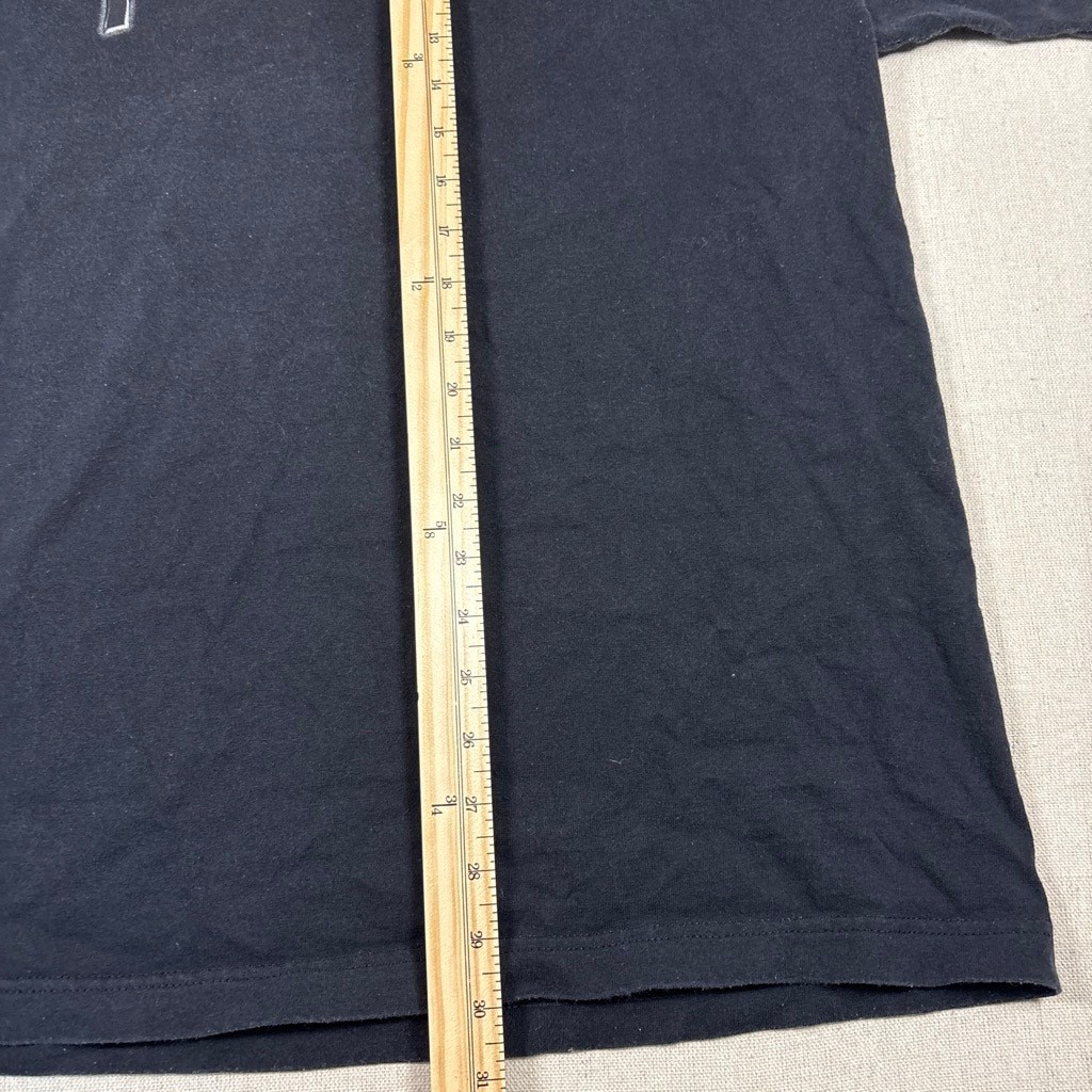 Vintage Gibson Guitars music grunge crew neck black 2000s t shirt sz XL