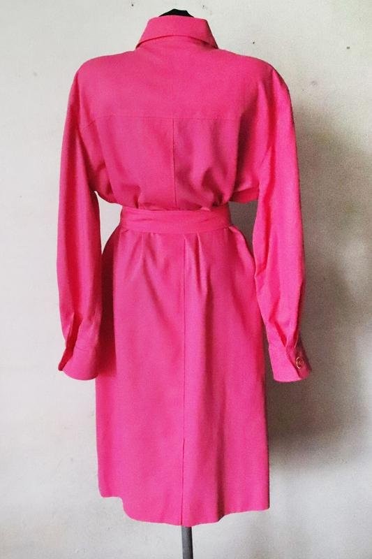 Women Akris Dress Pink 42 / XL / 50