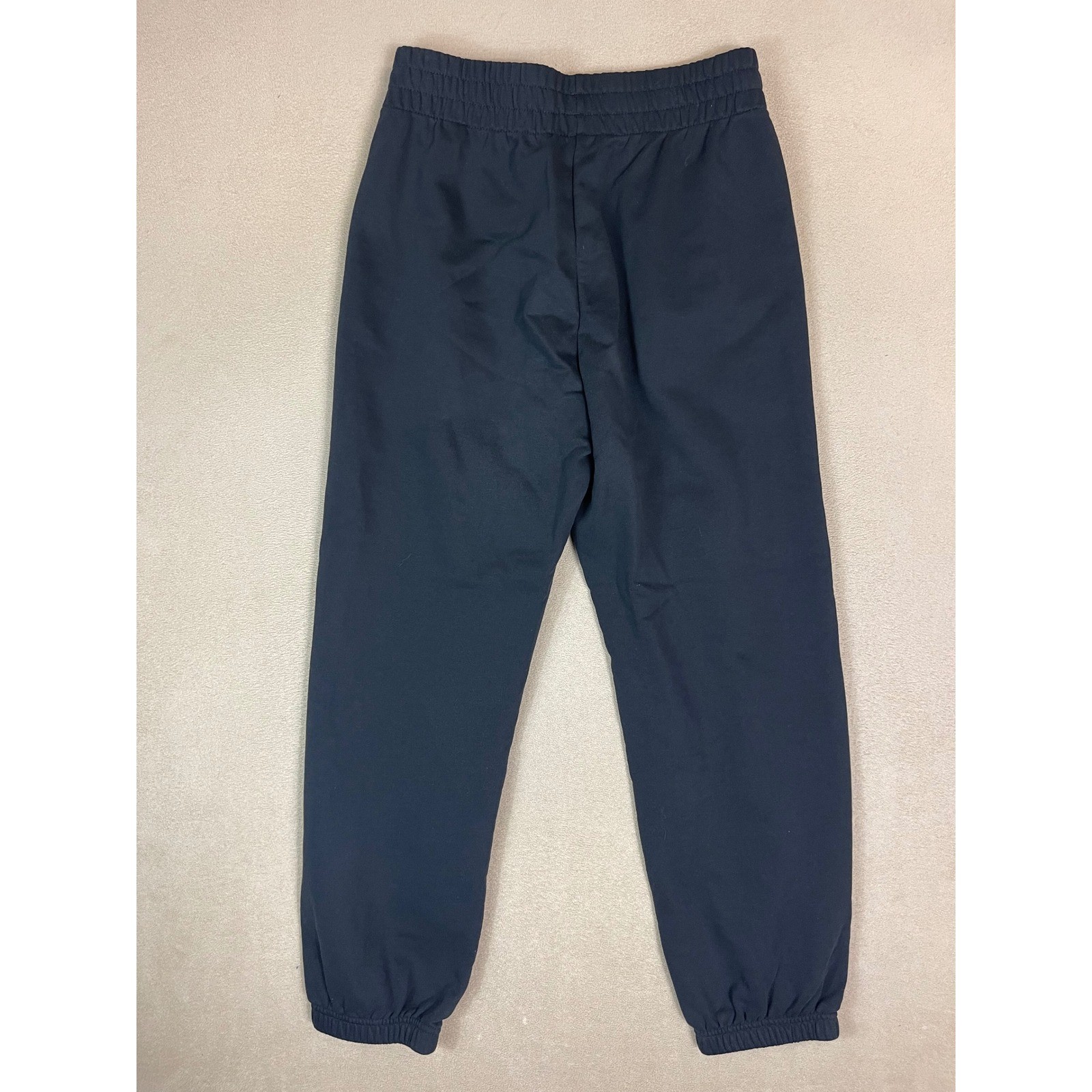 Le Coq Sportif Sweatpants Joggers Black Embroidered Rooster Logo Size L