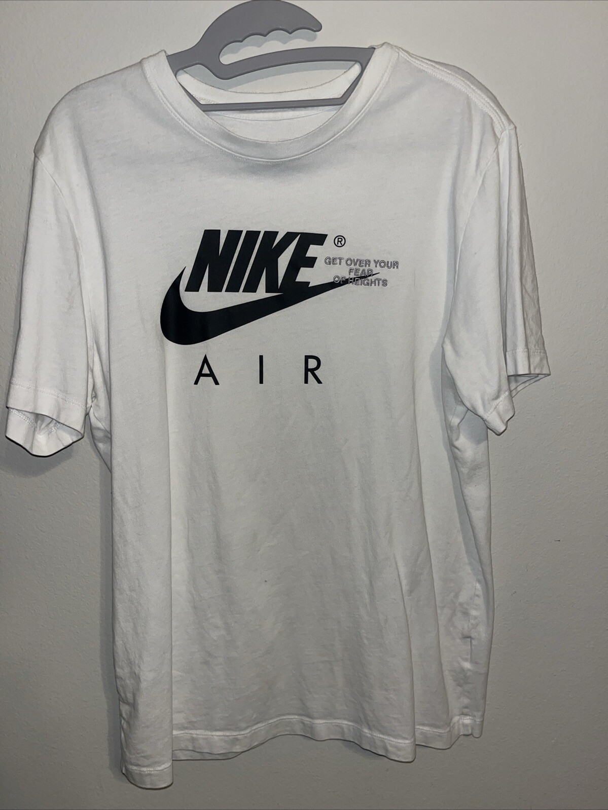 Nike Men’s T-Shirt Athletic Logo Swoosh Printed Active Short Sleeve Tee