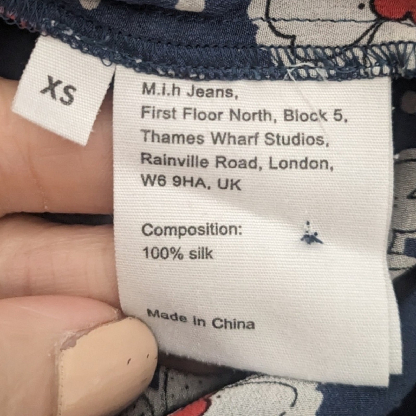 M.i.h. Jeans Elodie All in One Jumpsuit silk floral