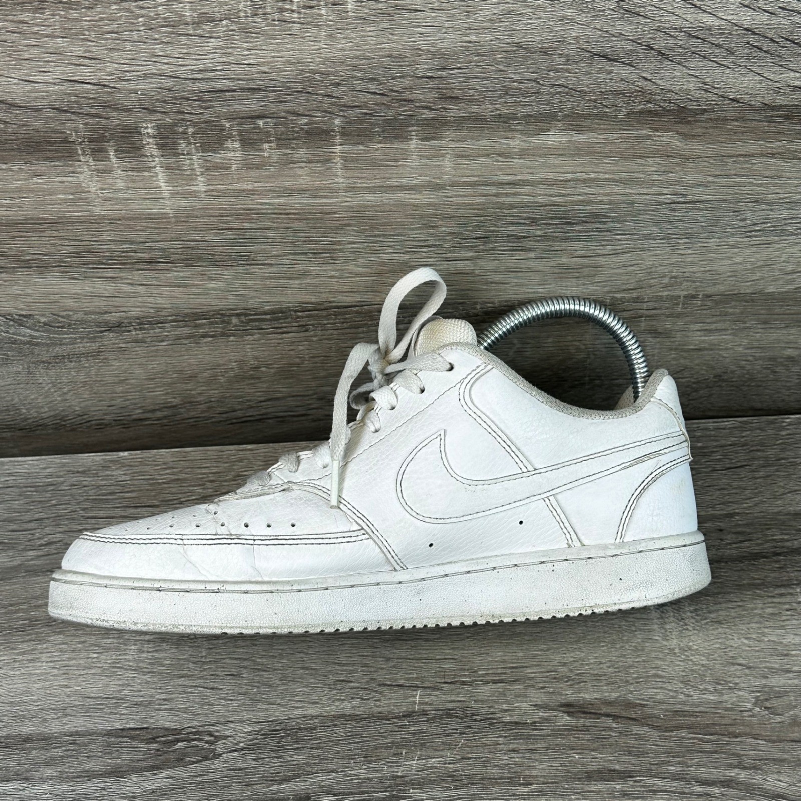 Nike Court Vision Low Sneakers Mens Size 8 White DH2987-100 Casual Shoes Street