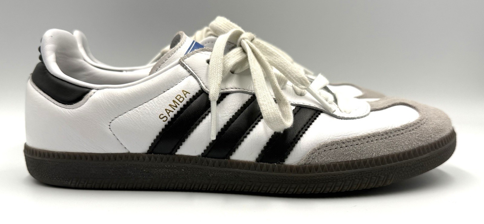 Adidas Samba OG White Black Gum Sneakers Men’s 7 Shoes