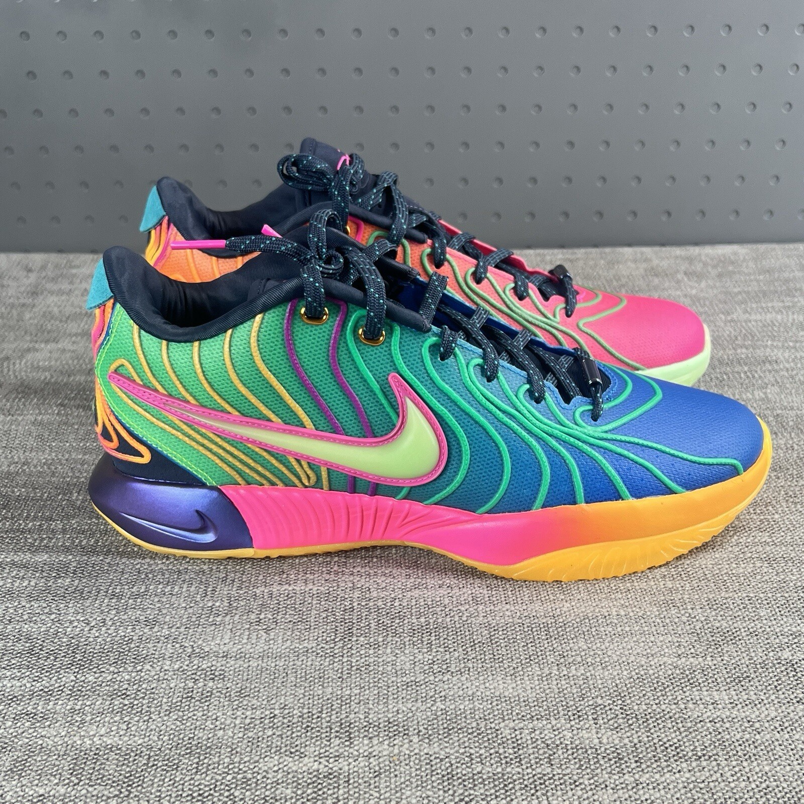 Nike LeBron James XXI 21 Optimism Multicolor Sneakers HF5353-400 Men’s Size 10