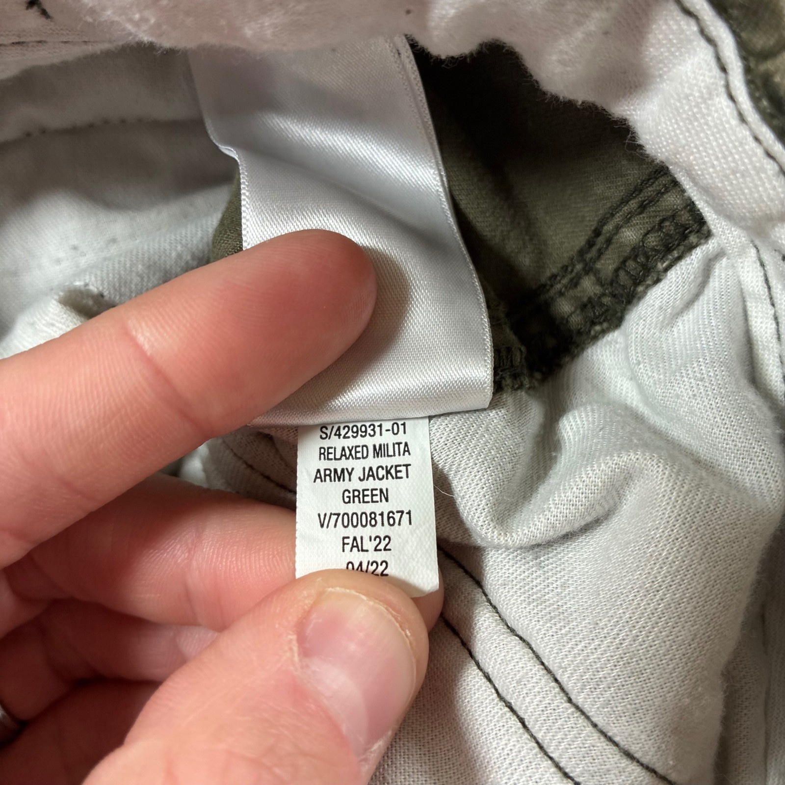 Gap Cargo Pants 29×28 Green Relaxed Military Army Flap Pockets (Tag 28×30)