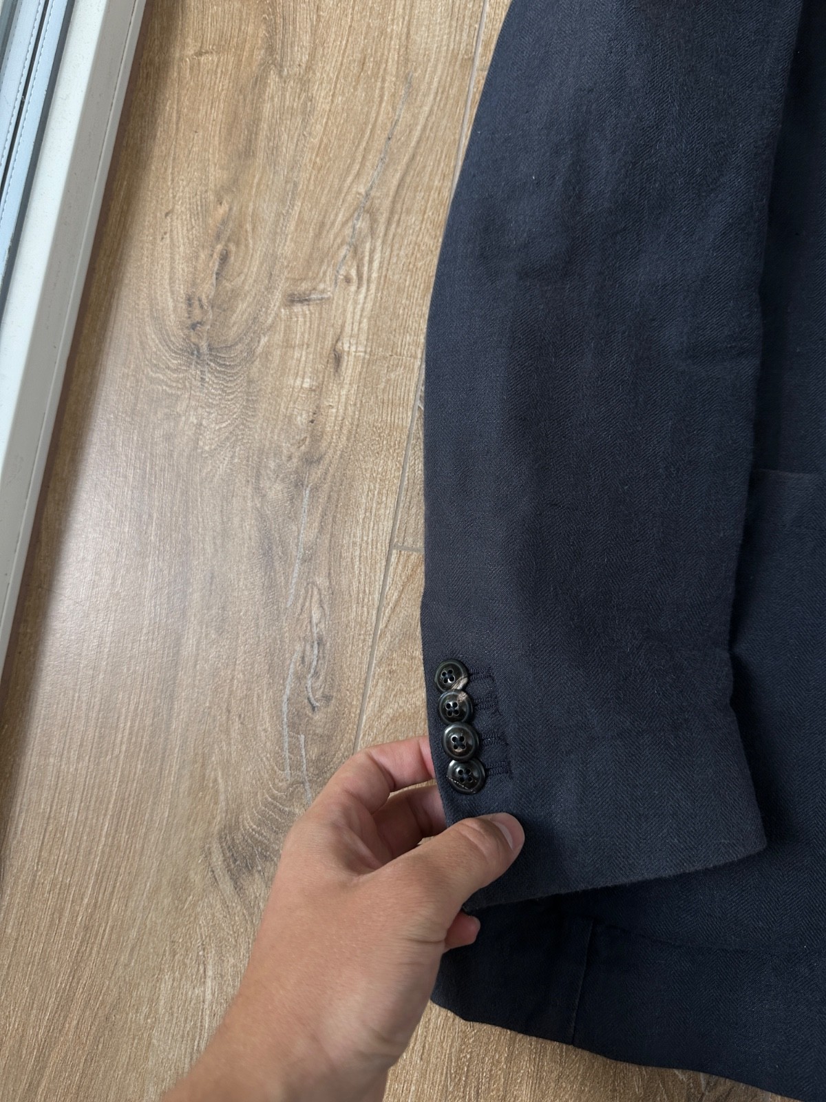 A.B.C.L. men’s Made in Italy cotton blazer jacket Size: XL