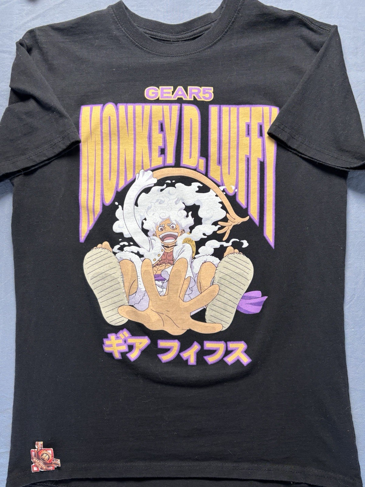 One Piece Gear 5 Monkey D Luffy Anime Shirt Large Toei Animation