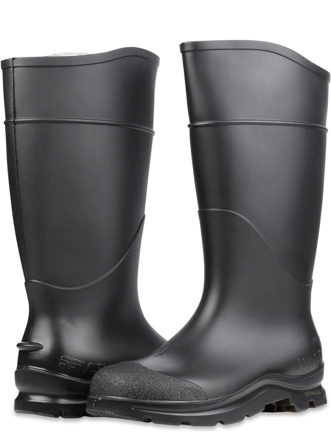 Rubber Fishing Hunting Waterproof PVC Work MENS BOOTS Soft Toe Servus Size 13