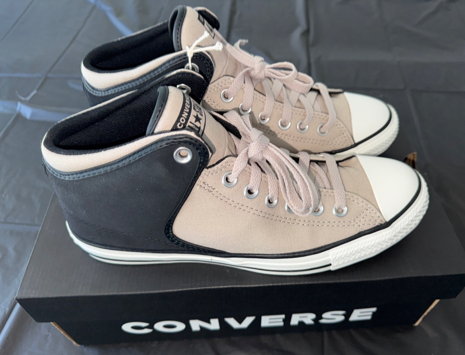 Converse Chuck Taylor All Star High Street Mid Shoe Tan/Black/White Unisex