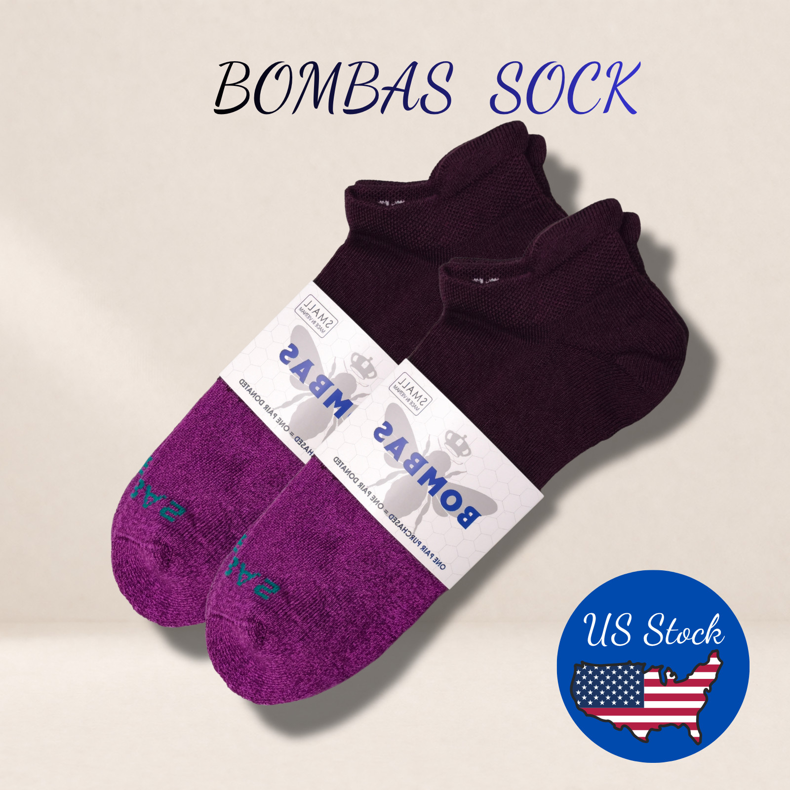 Bombas Women’s Ankle Socks Multi Color 1/3/5 Pairs Soft Cushion