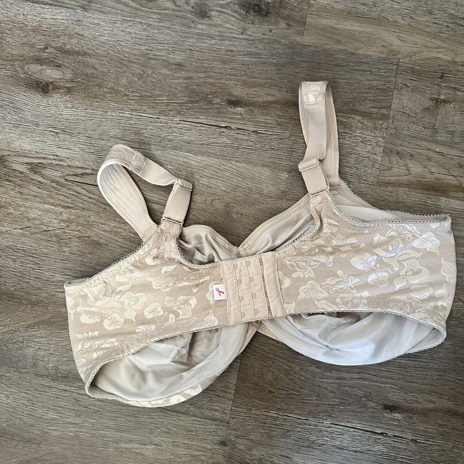 Wacoal Awareness Bra 42G Underwire Sand Satin Unlined 85567 Full Coverage $68