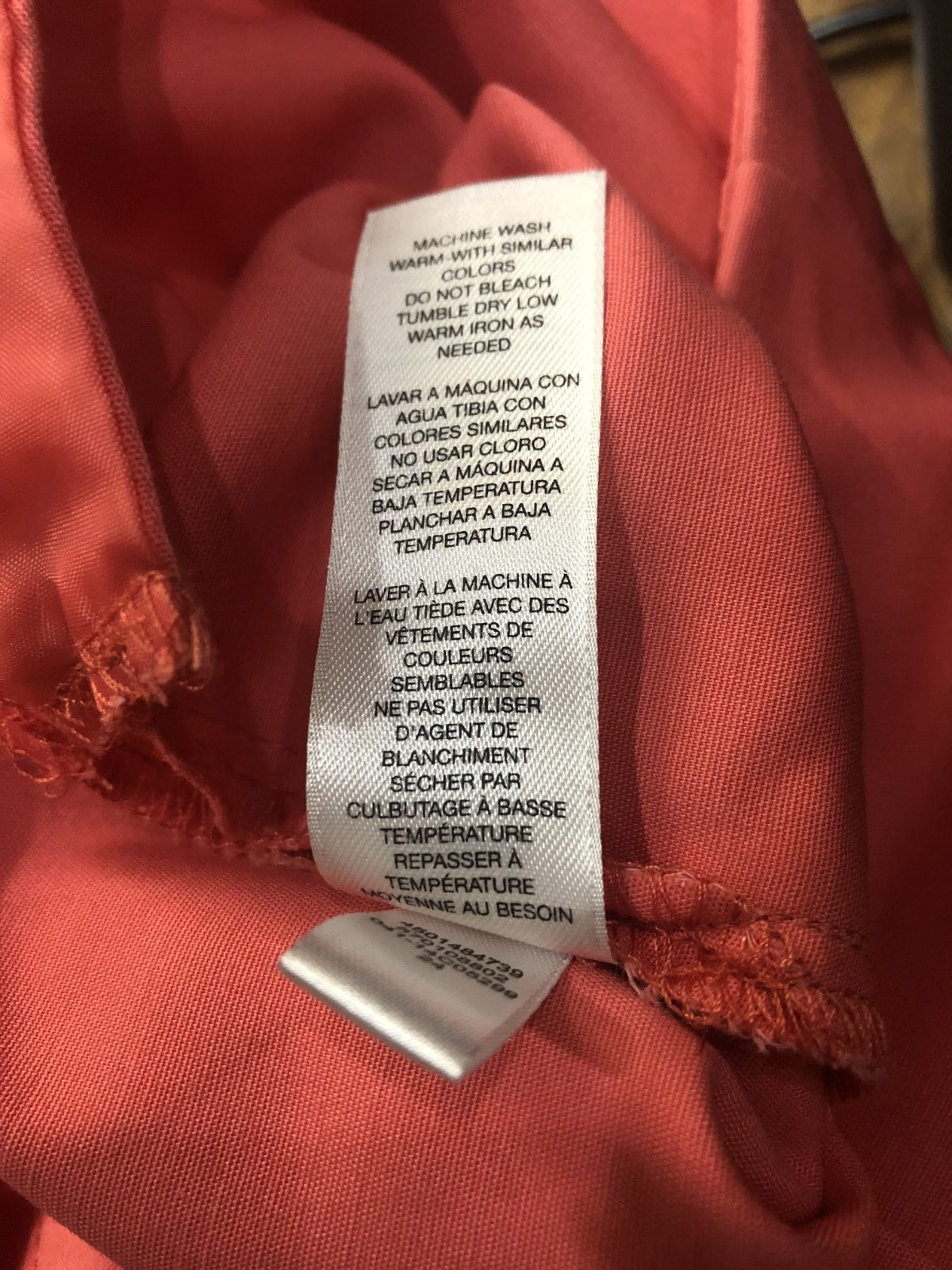 NWOT CHICO’S SALMON STRETCH LEFT SIDE ZIPPER CLOSURE ANKLE PANTS ~ 1.5 (6-8)