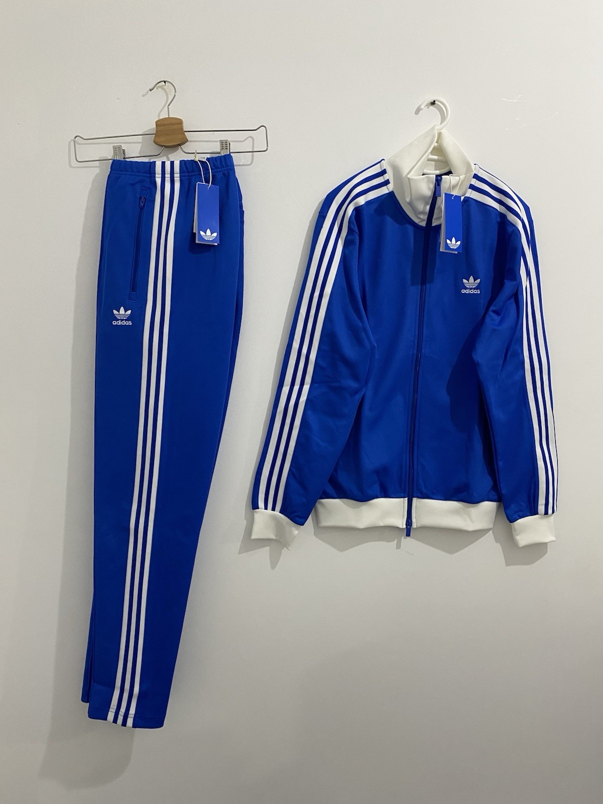 Adidas Originals Adicolor Classics Beckenbauer Tracksuit Blue White Size XL