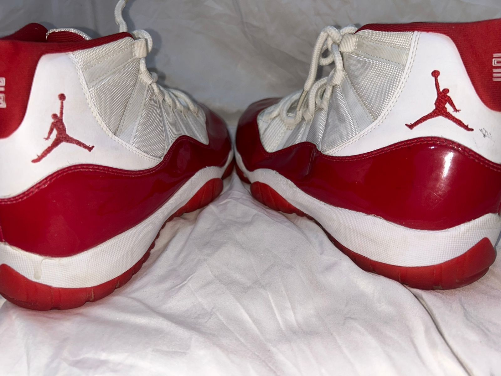 Nike Air Jordan 11 Retro Cherry Red White 2022 CT8012-116 Men’s Size 13 Clean