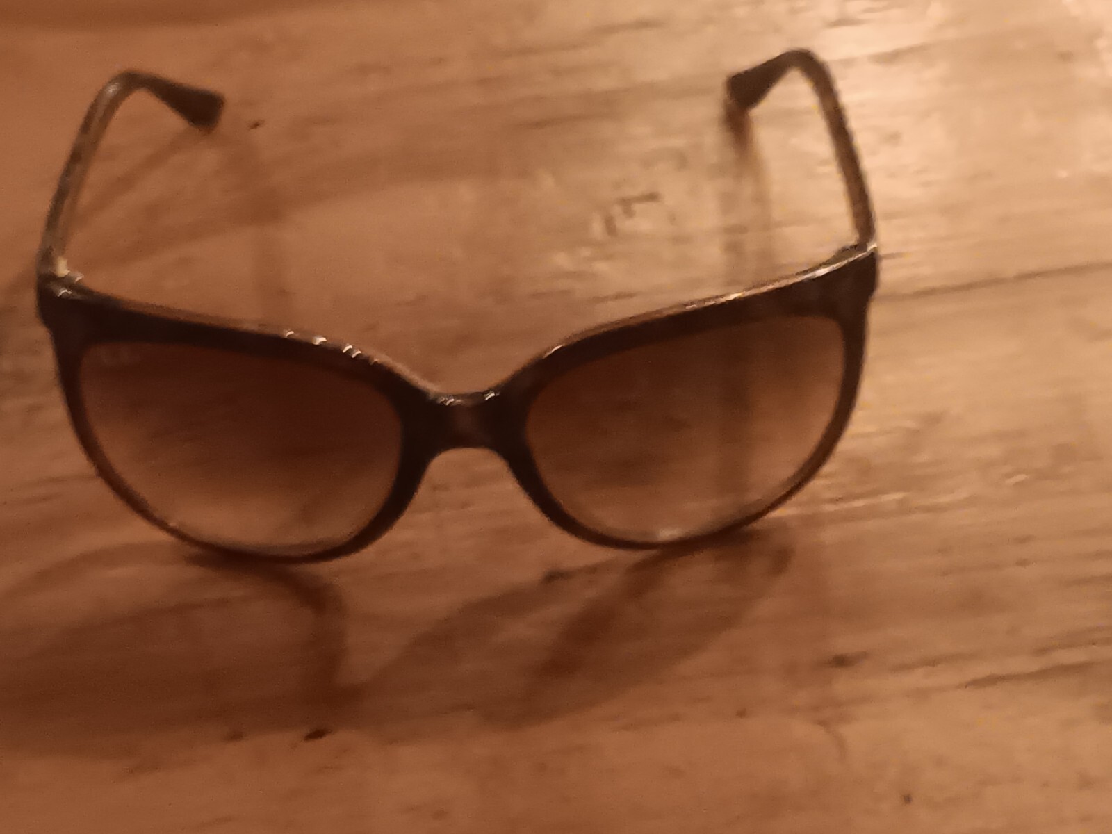 Ray ban Orb4126 710/51 Cats 1000 Polished Light Havana Sunglasses Brown