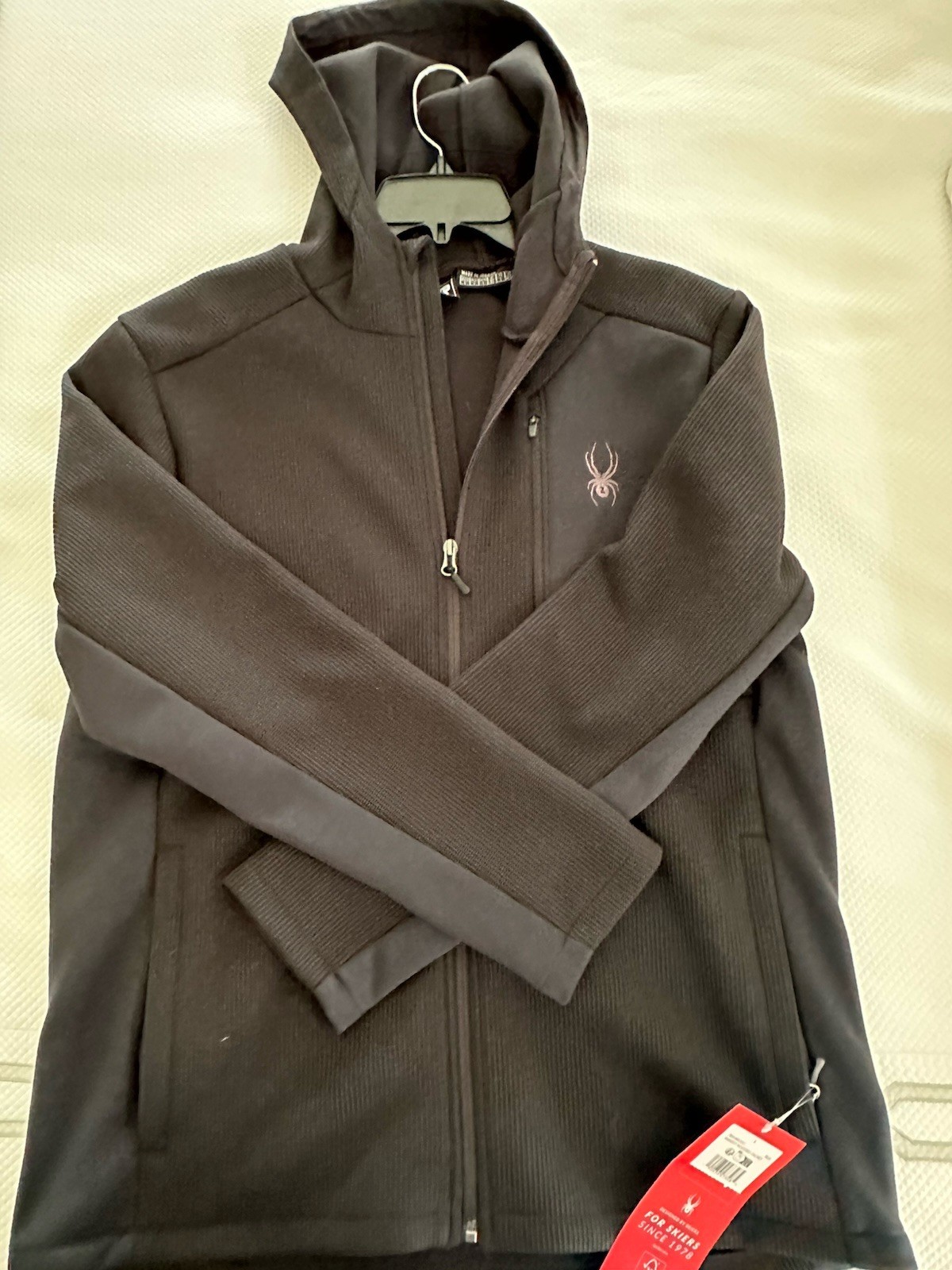 NWT! Spyder “Bandit” Full Zip Hooded Jacket – Size Large Retail $140