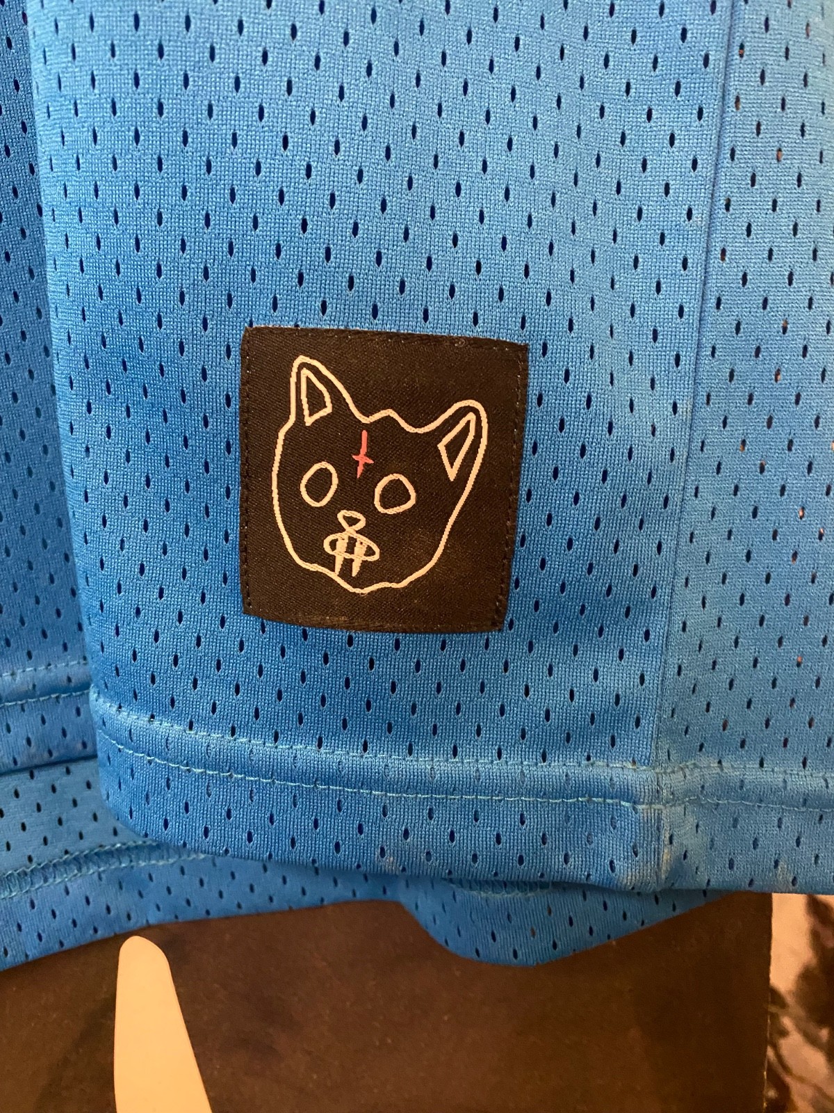 GOLF WANG Blue & Orange Medium Size Basketball Jersey (New with Tags)