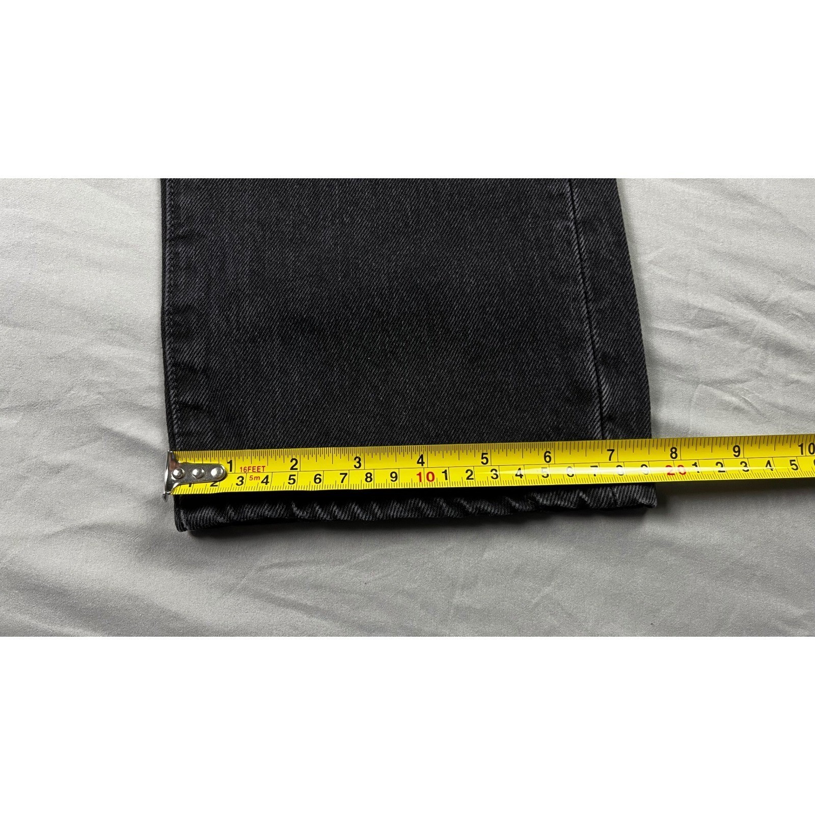 Denim Tears Levi’s 501 DT Mens Black Straight Leg Jeans 34×34 Button Fly New