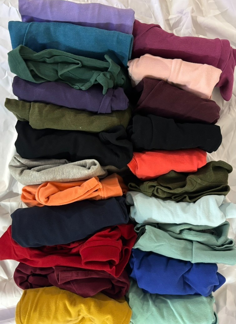 Huge Lot of 21 Womens Polo Shirts Aéropostale & 1 George Collared Short Sleeve