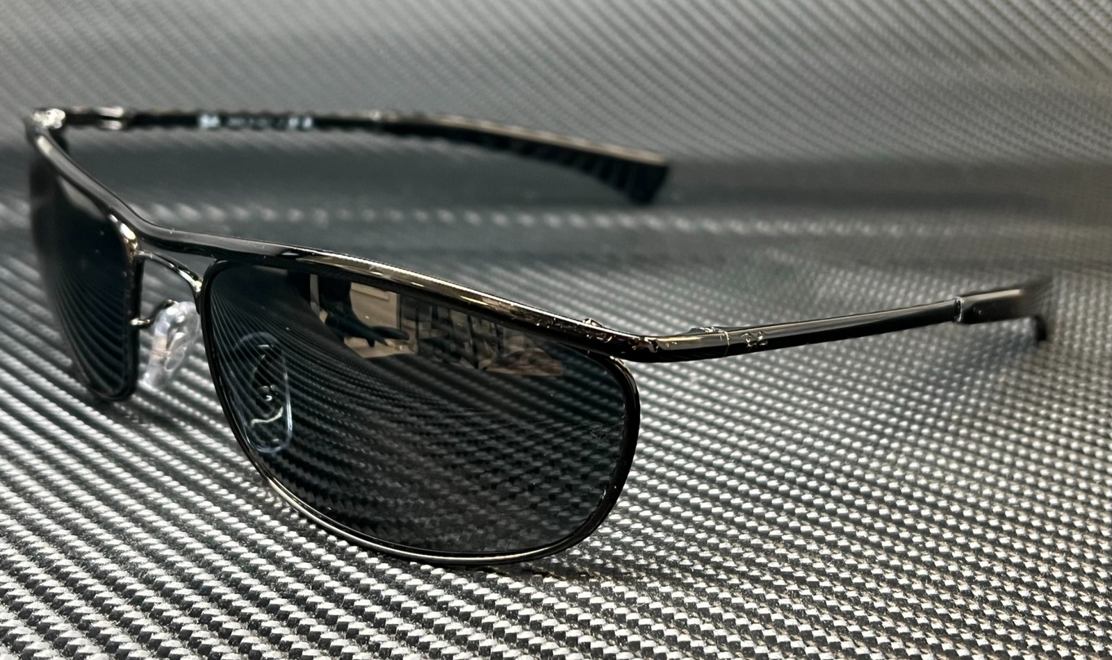 RAY BAN RB3119M 002 R5 Black Oval Unisex 62 mm Sunglasses
