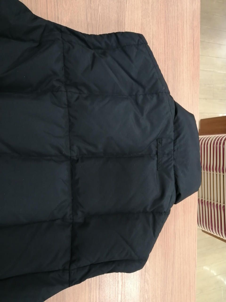 EDDIE BAUER Reversible Down Jacket BLKBRNXL Used