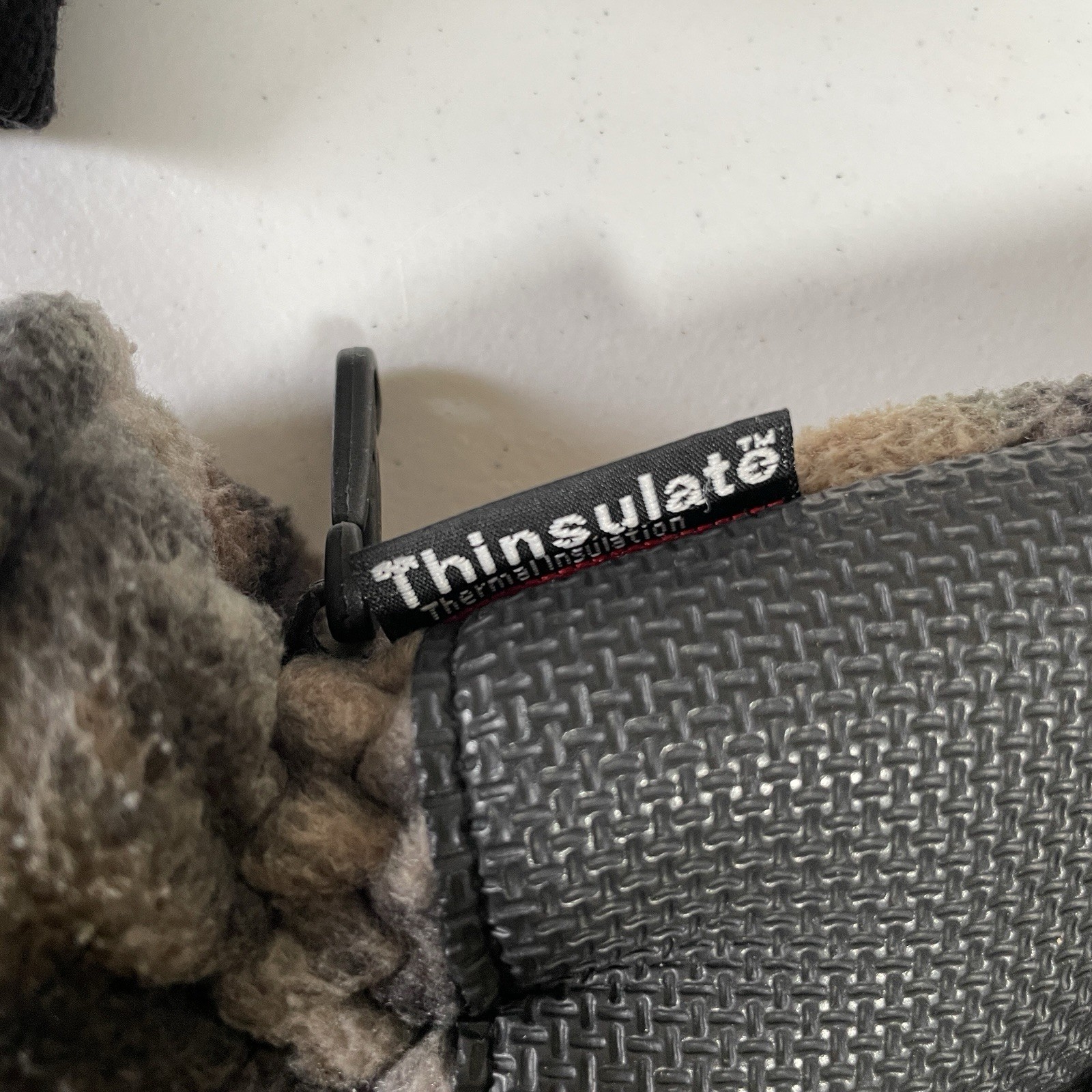 thinsulate thermal insulation gloves Hunting Camo Mittens Men’s Fleece Pop-Top L