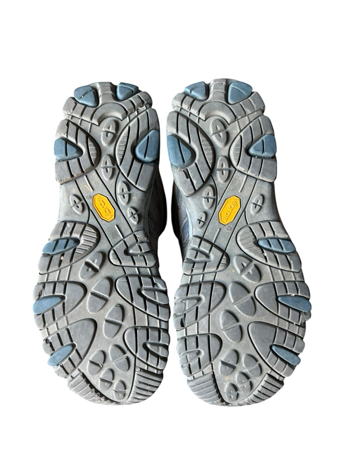 Merrell Moab 3 Mid Granite Grey Blue Men’s 10 Hiking Shoes Boots J035865