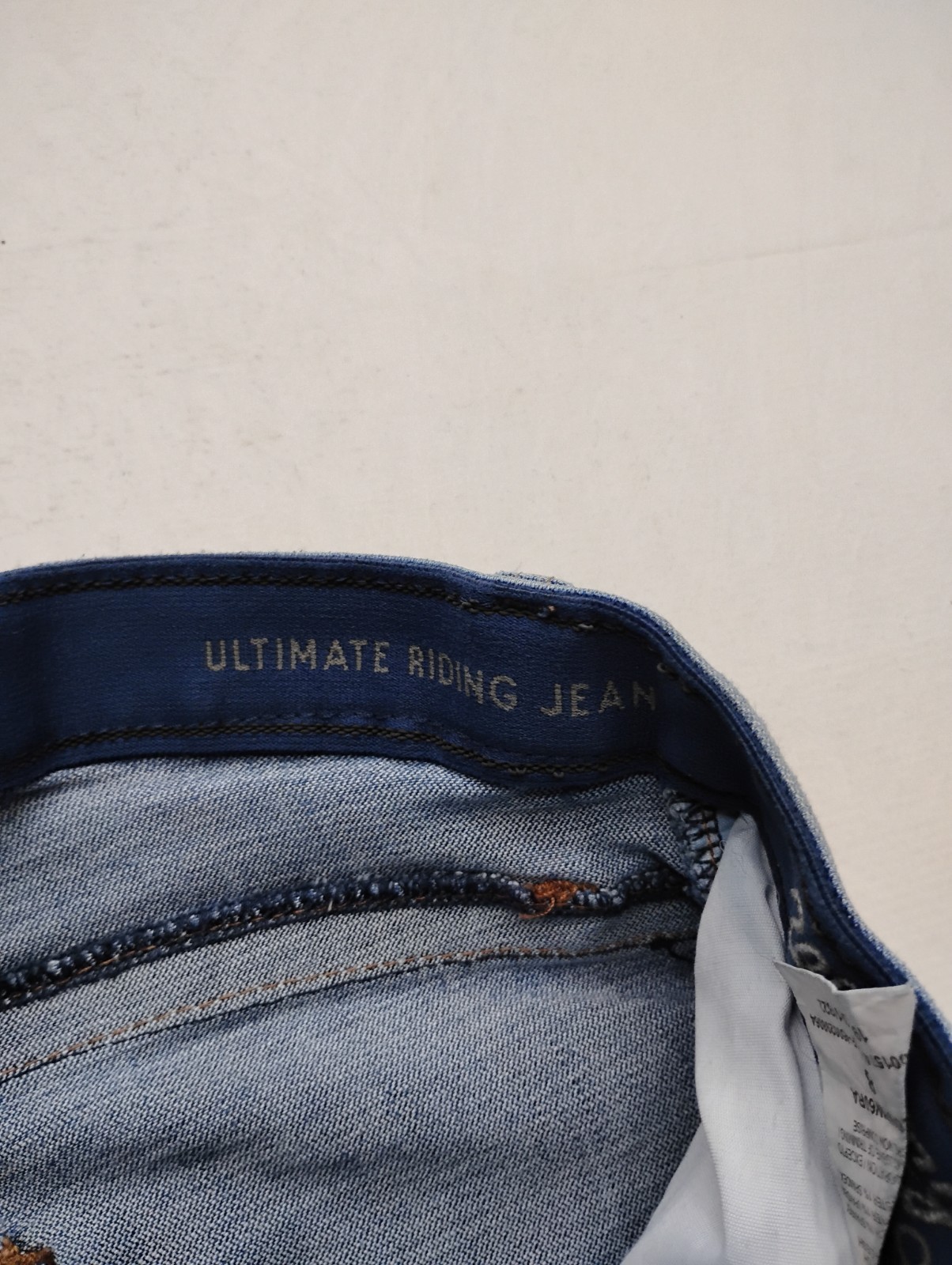 Wrangler Willow Bootcut Ultimate Riding Jeans Womens 8 Blue Denim Mid Rise